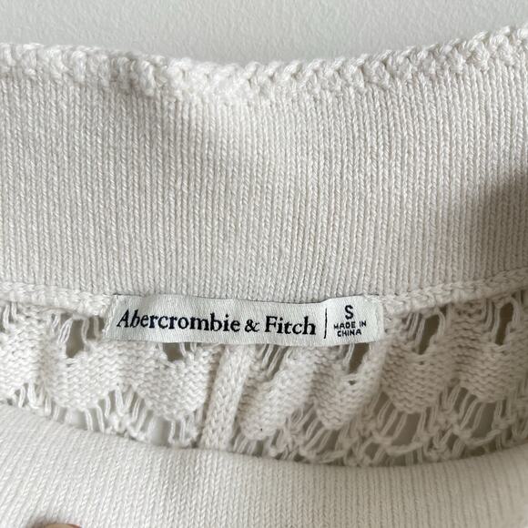 Abercrombie & Fitch Crochet Swim Cover Up Wide Leg Pants Women’s Small - Picture 9 of 15